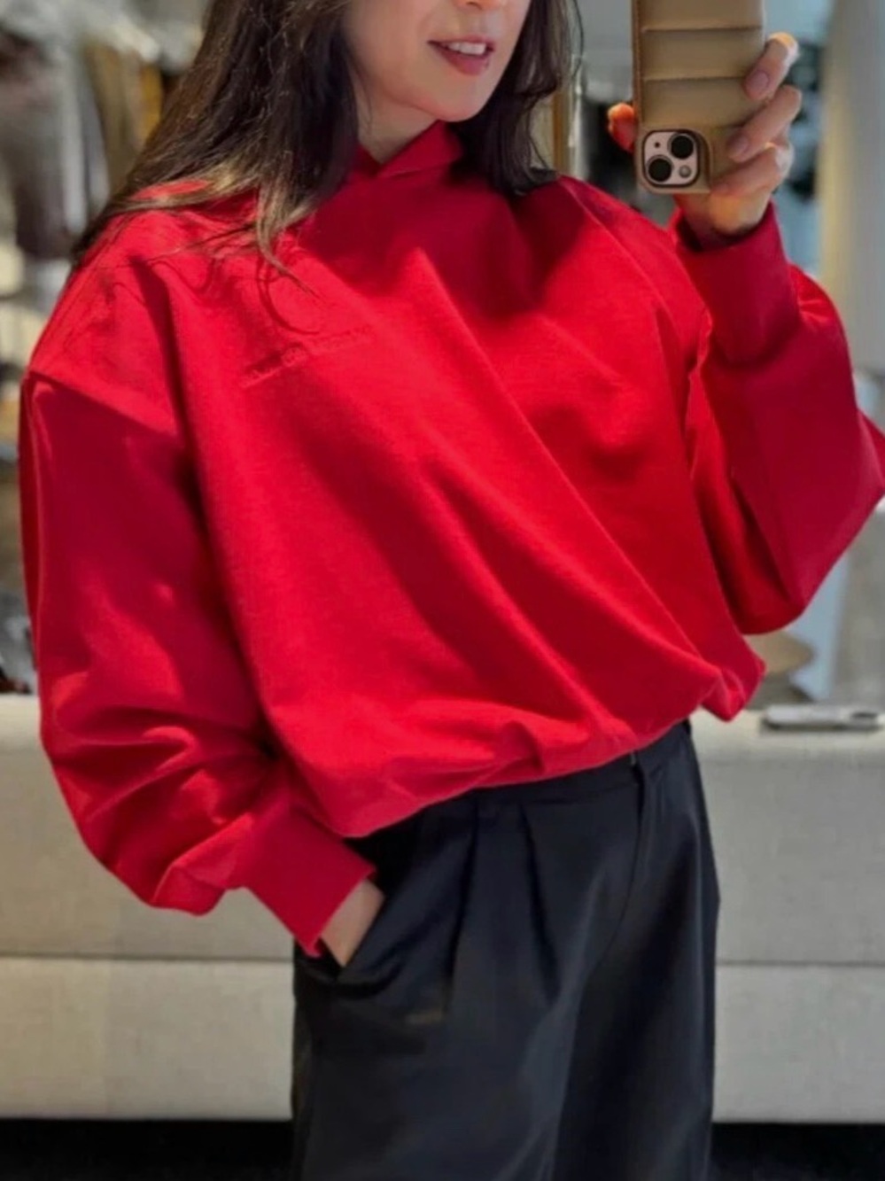 H&M x Magda Butrym Motif-Detail Hoodie